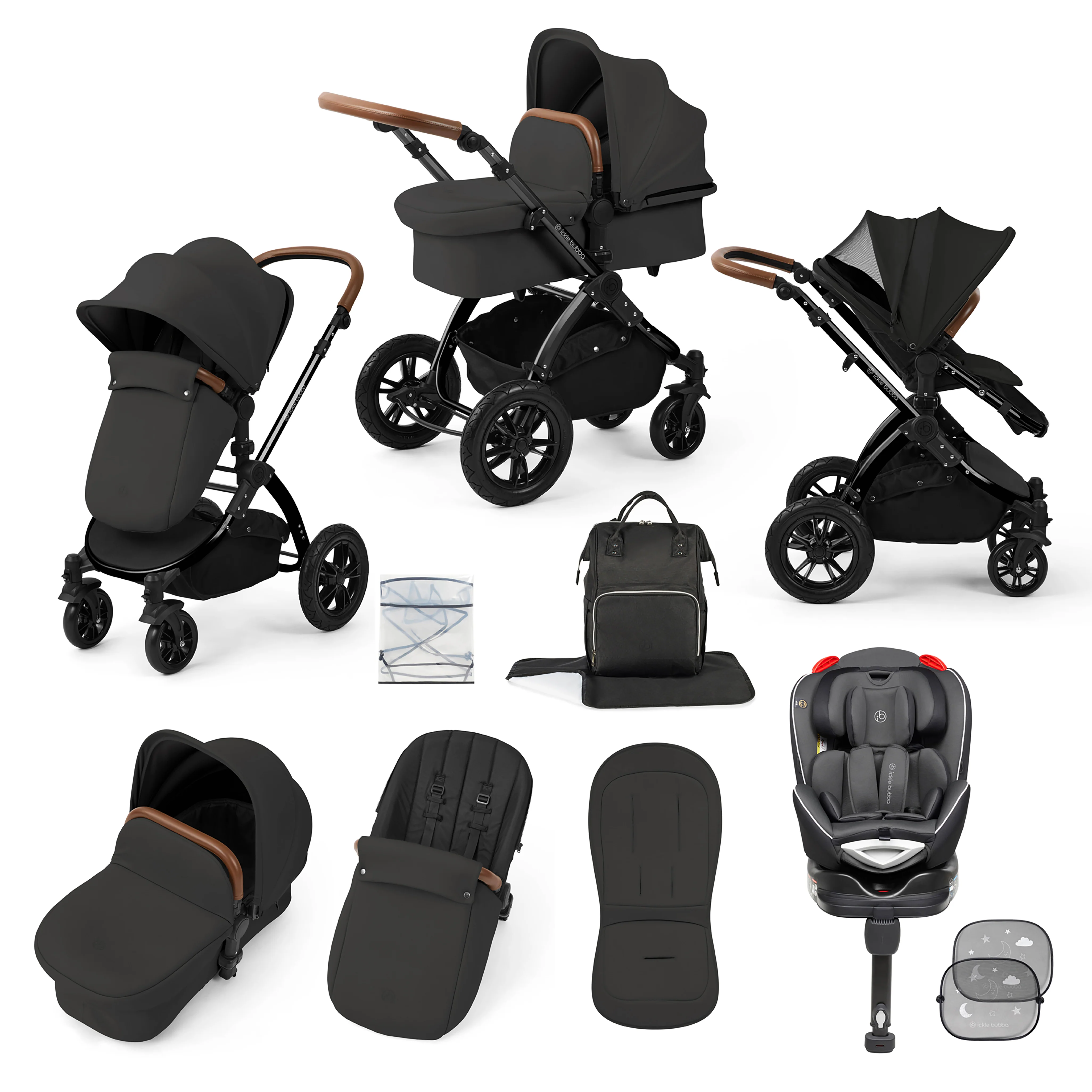 Stomp Luxe 10 Piece Travel System with Radial Car Seat - Image 14