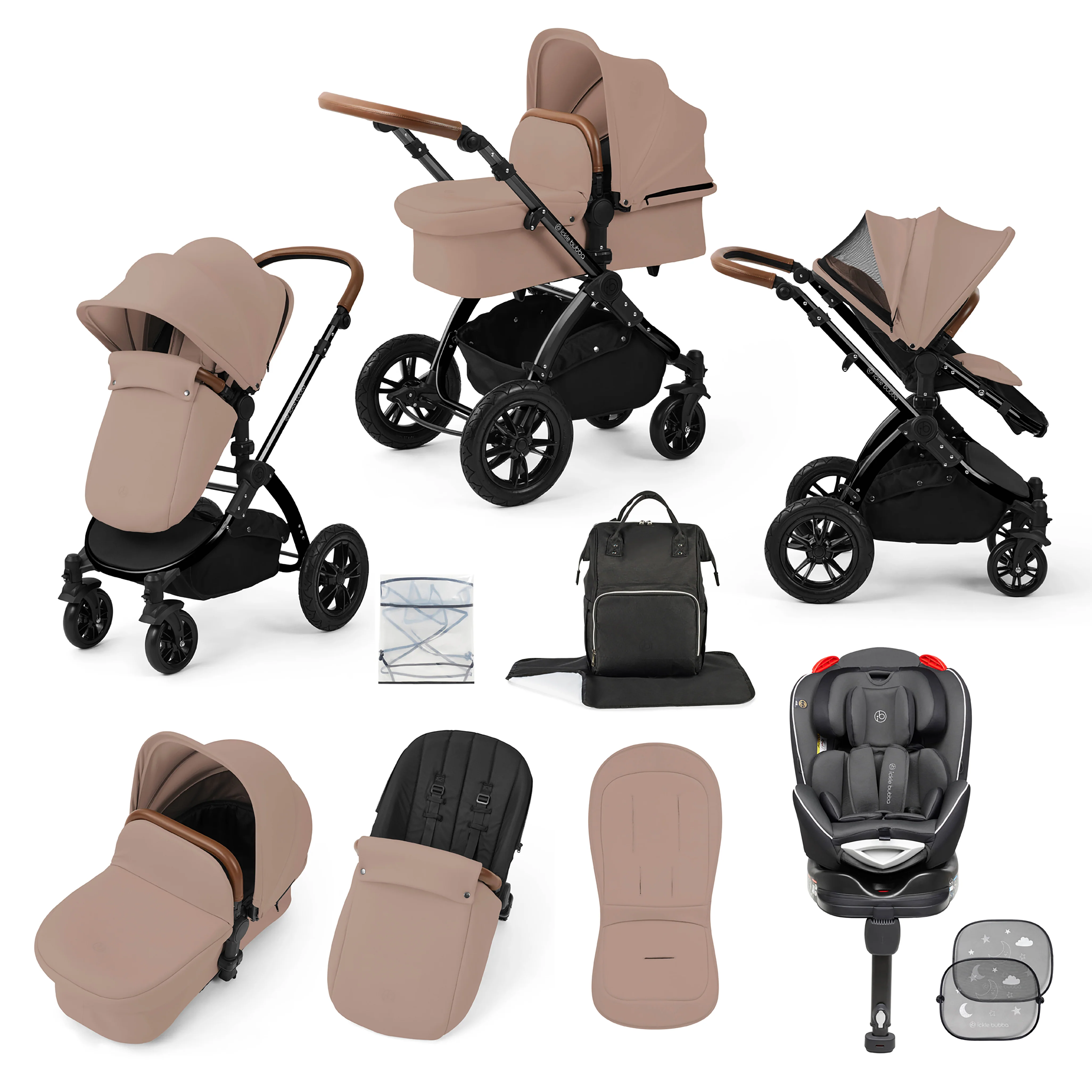 Stomp Luxe 10 Piece Travel System with Radial Car Seat - Image 18
