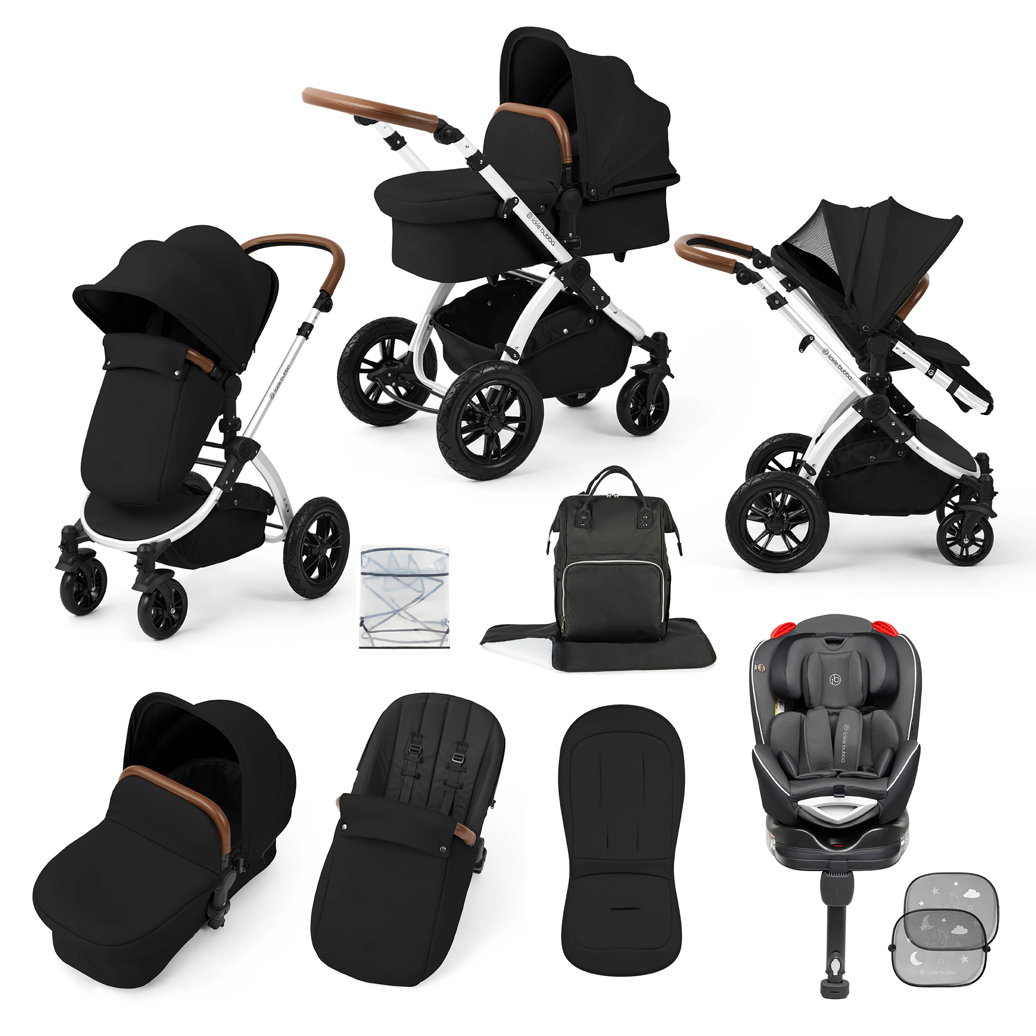 Stomp Luxe 10 Piece Travel System with Radial Car Seat - Image 23