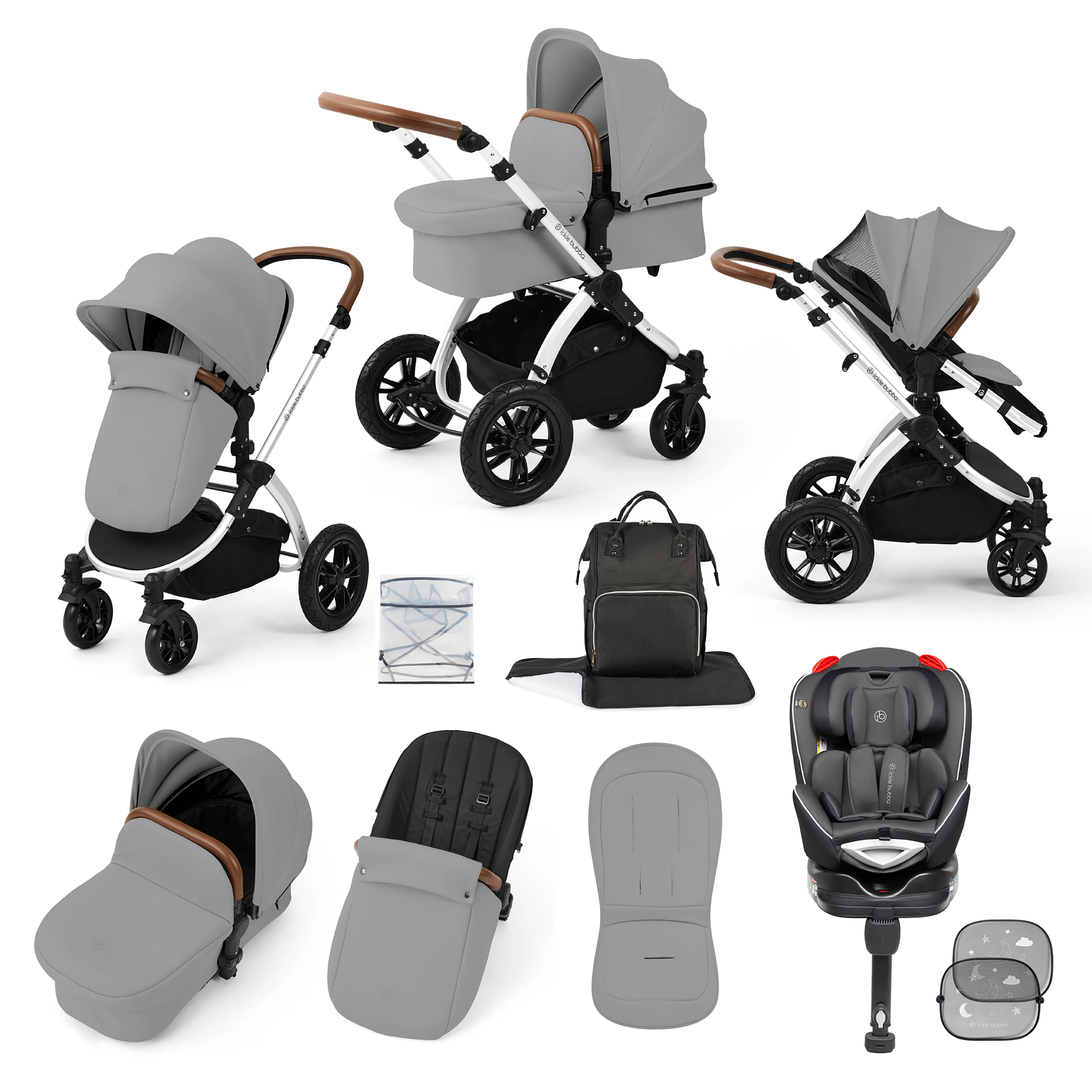 Stomp Luxe 10 Piece Travel System with Radial Car Seat - Image 8