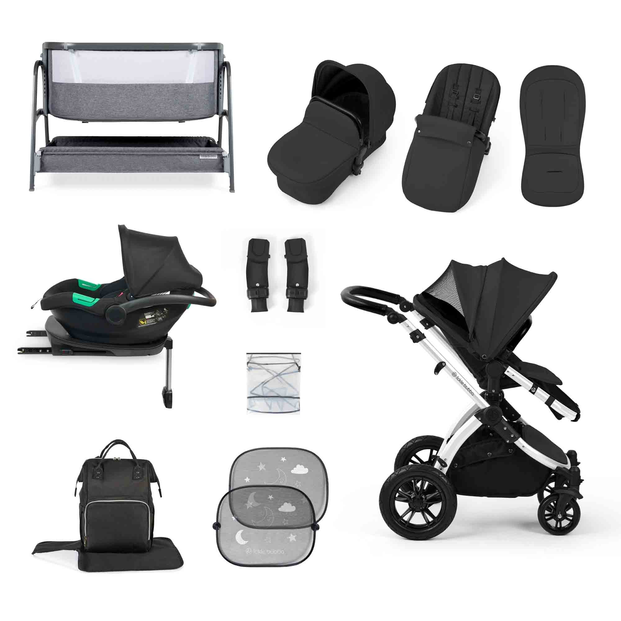 Stomp Luxe Cirrus I-Size Travel System & Home 14 Piece Bundle - Image 20