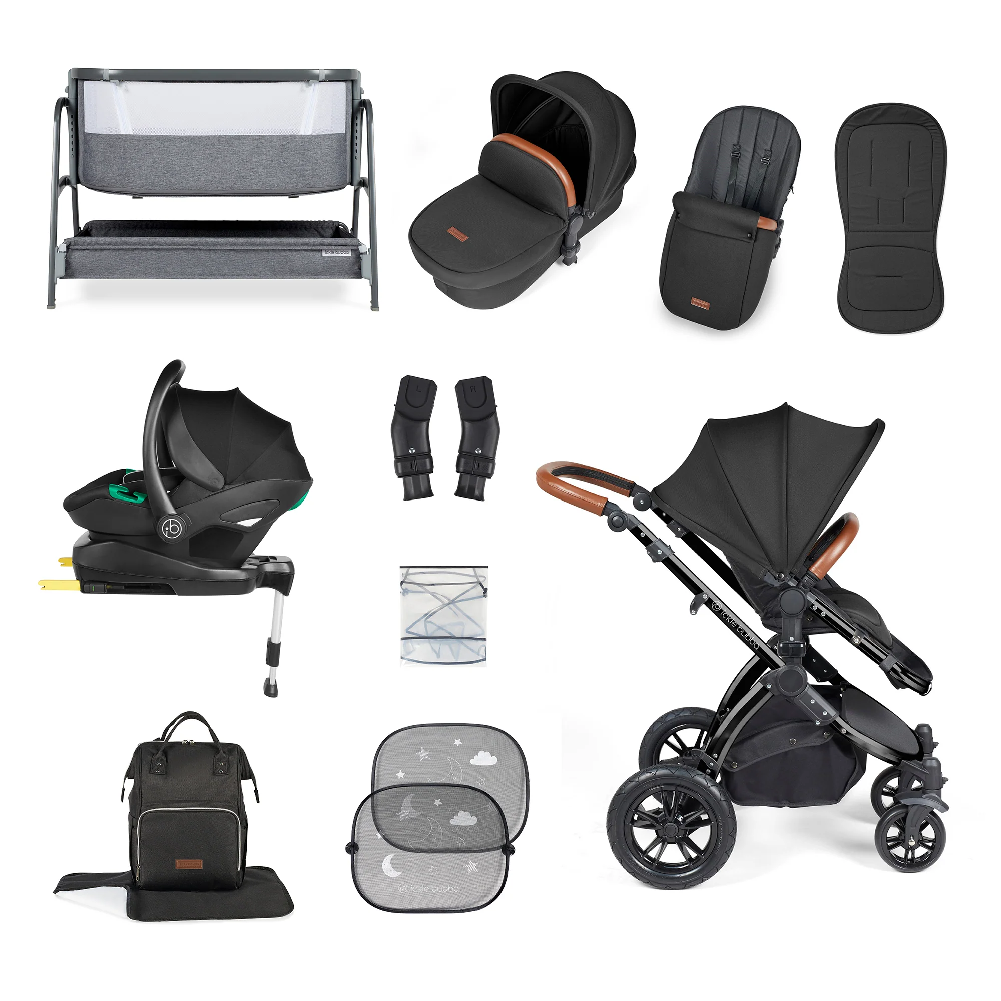 Stomp Luxe I-Size Travel System & Home 14 Piece Bundle - Image 13